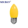 NEWDAYS brand cross-border new color led bulbs, small screw mouth household candles, lanterns, wedding energy-saving decoration, seven-color pointed bulbs, energy-saving and waterproof, festive decoration Application Scenario